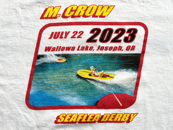 M. Crow Seaflea Derby T-shirt - all proceeds donated to charity!!!